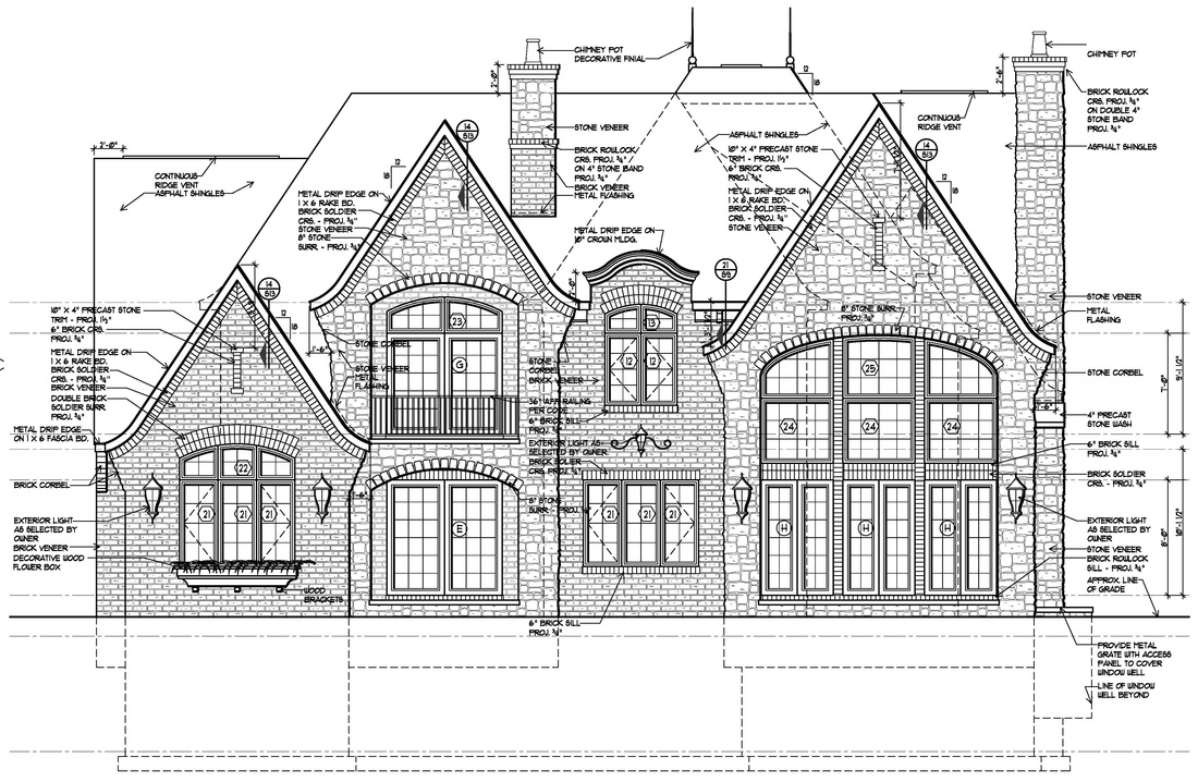 1100x718 Floor Plans - Manor House Drawing