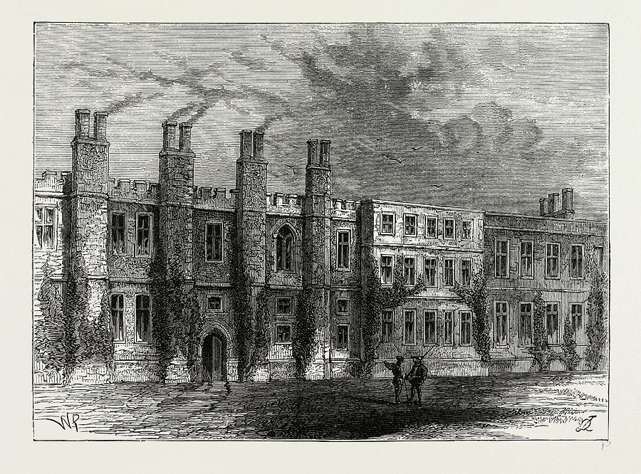 900x666 the old chelsea manor house drawing - Manor House Drawing