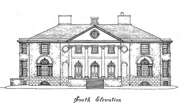 600x346 Hamilton's Mansion The Woodlands - Mansion Drawing