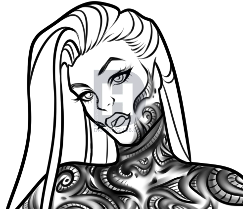 491x422 maori drawing lesson, step - Maori Drawings