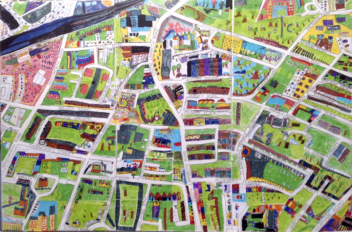 1235x814 Robin Whitmore Kids' Workshop Map Drawing - Map Drawing For Kids