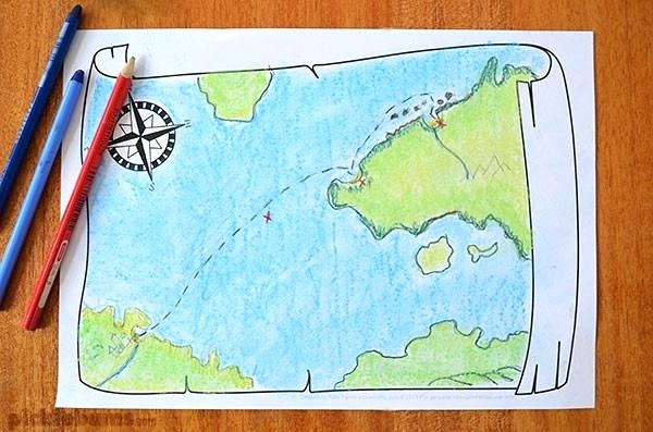 600x397 Sketches Of Eyes - Map Drawing For Kids