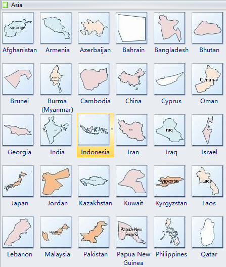 447x528 Geo Map - Map Of Asia Drawing