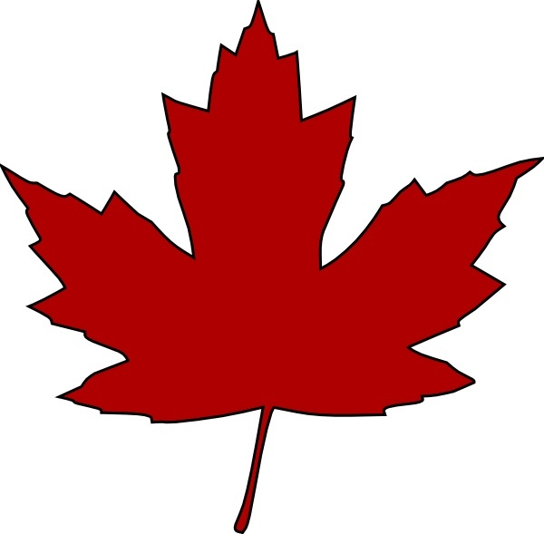 600x589 Maple Leaf Clip Art Free Vector In Open Office Drawing - Maple Leaf Drawing