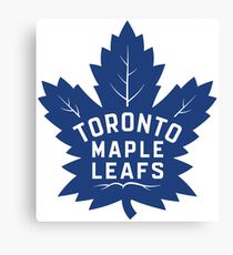 210x230 Toronto Maple Leafs Drawing Canvas Prints Redbubble - Maple Leaf Drawing