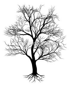 236x292 Red Maple Tree Sillhouette Tattoo - Maple Tree Drawing