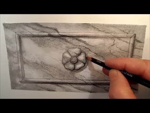 480x360 Drawing Marble Frame, Time Lapse - Marble Drawing