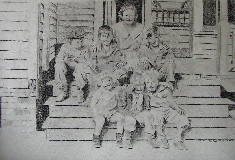 900x613 caged tigers drawing - Marc Brown Drawing