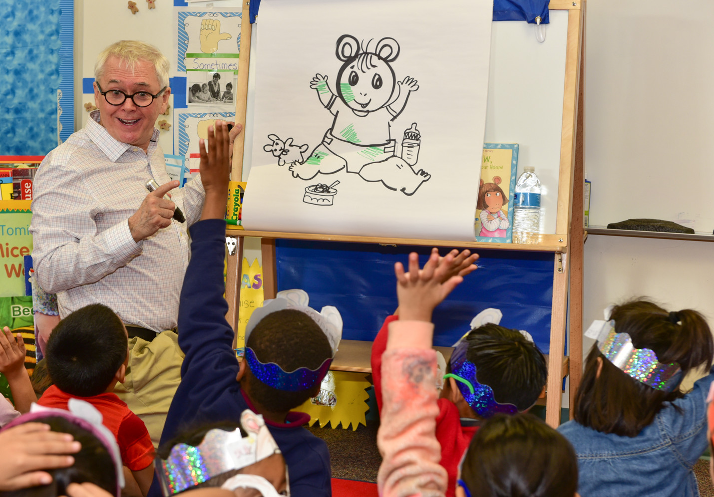 1430x996 eli's house marc brown's visit full of smiles drawings! - Marc Brown Drawing