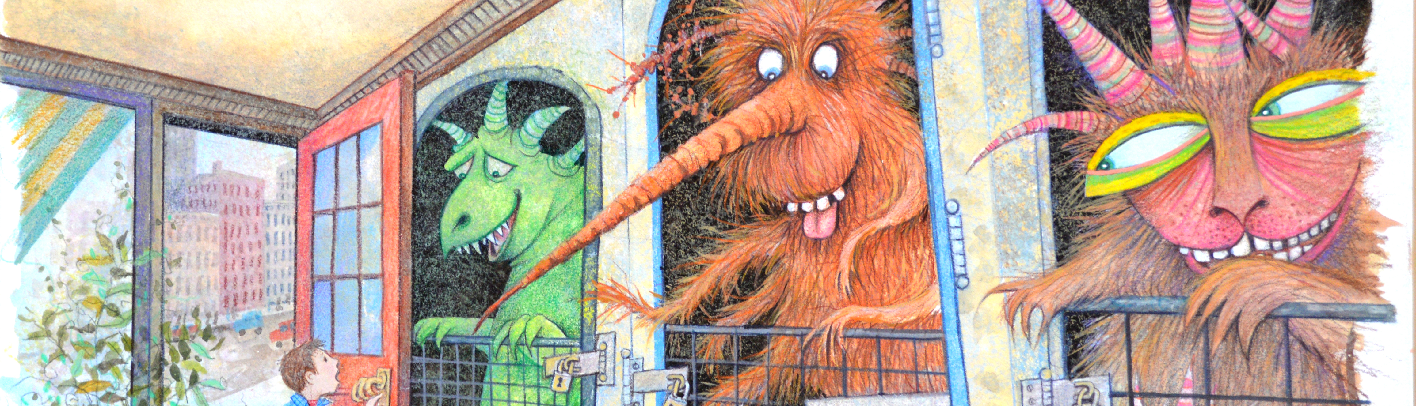 4620x1326 the little shop of monsters marc brown r michelson galleries - Marc Brown Drawing