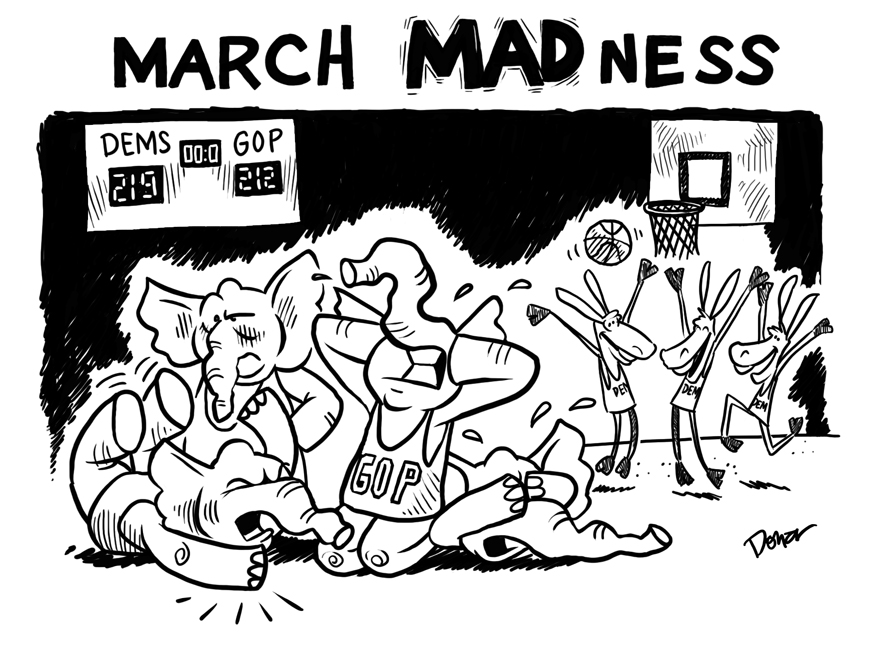 March Madness Drawing at PaintingValley.com | Explore collection of ...