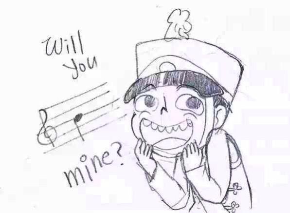 596x437 marching band dying cute will you be mine music - Marching Band Drawing