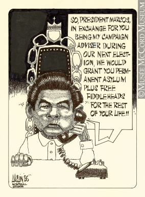 284x385 richard hatfield's telephone conversation - Marcos Drawing