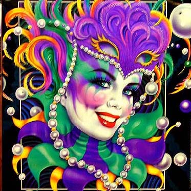 373x372 mardi gras mania spring lake times - Mardi Gras Drawing