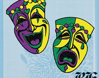 340x270 mardi gras mask etsy - Mardi Gras Drawing