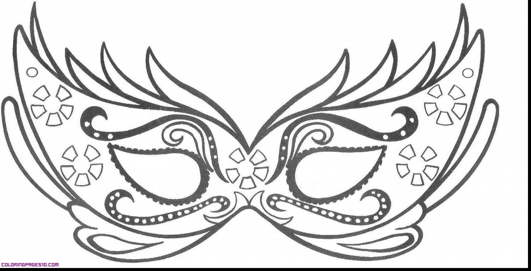 1760x900 Mardi Gras Mask Clipart Black And White Great Free Clipart - Mardi Gras Mask Drawing