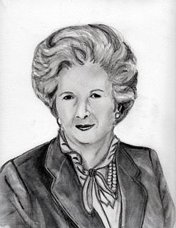 247x320 margaret thatcher drawing - Margaret Thatcher Drawing