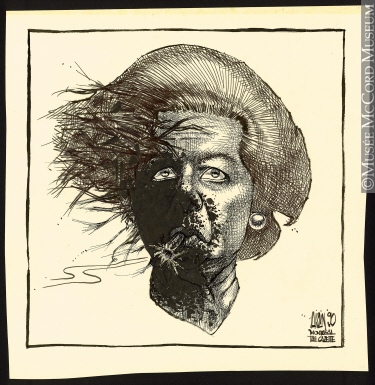 375x385 margaret thatcher drawing, cartoon aislin - Margaret Thatcher Drawing