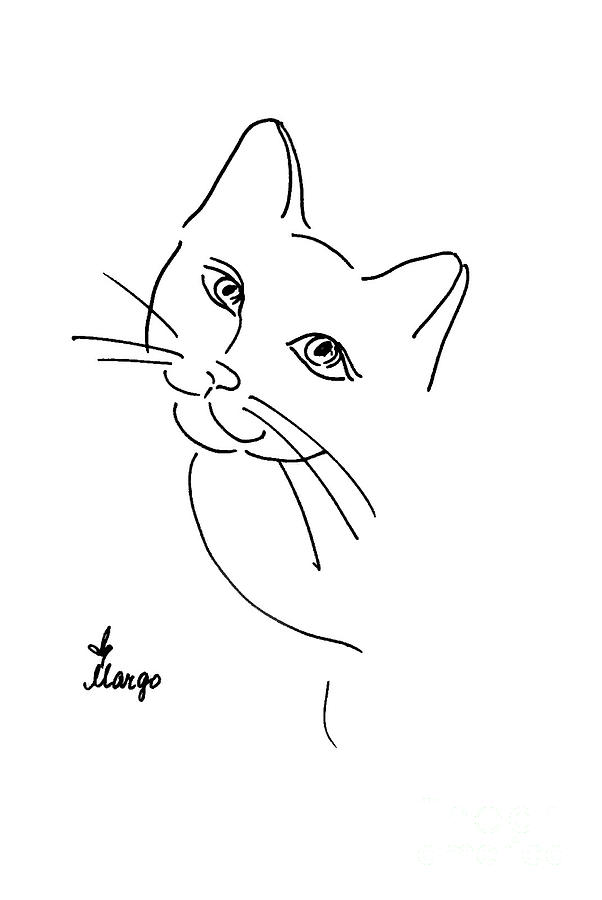 602x900 cat drawing - Margarita Drawing
