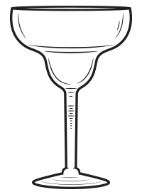 200x270 margarita glass transparent png clipart free download - Margarita Drawing