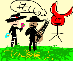 300x250 satan interrupts a mariachi band from playing drawing - Mariachi Band Drawing