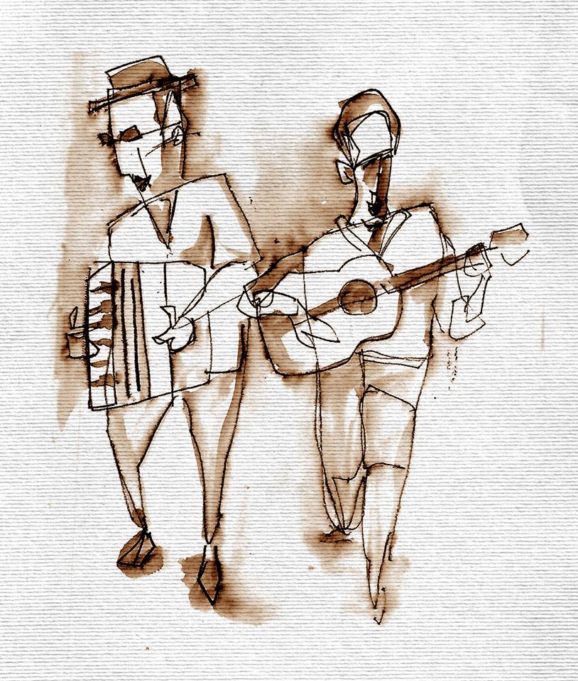 814x960 Portfolio Alfazed Studio - Mariachi Drawing