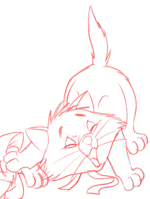 528x700 Aristocats - Marie Aristocats Drawing