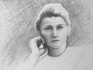 320x240 Mariecurie Drawings On Paigeeworld Pictures Of Mariecurie - Marie Curie Drawing
