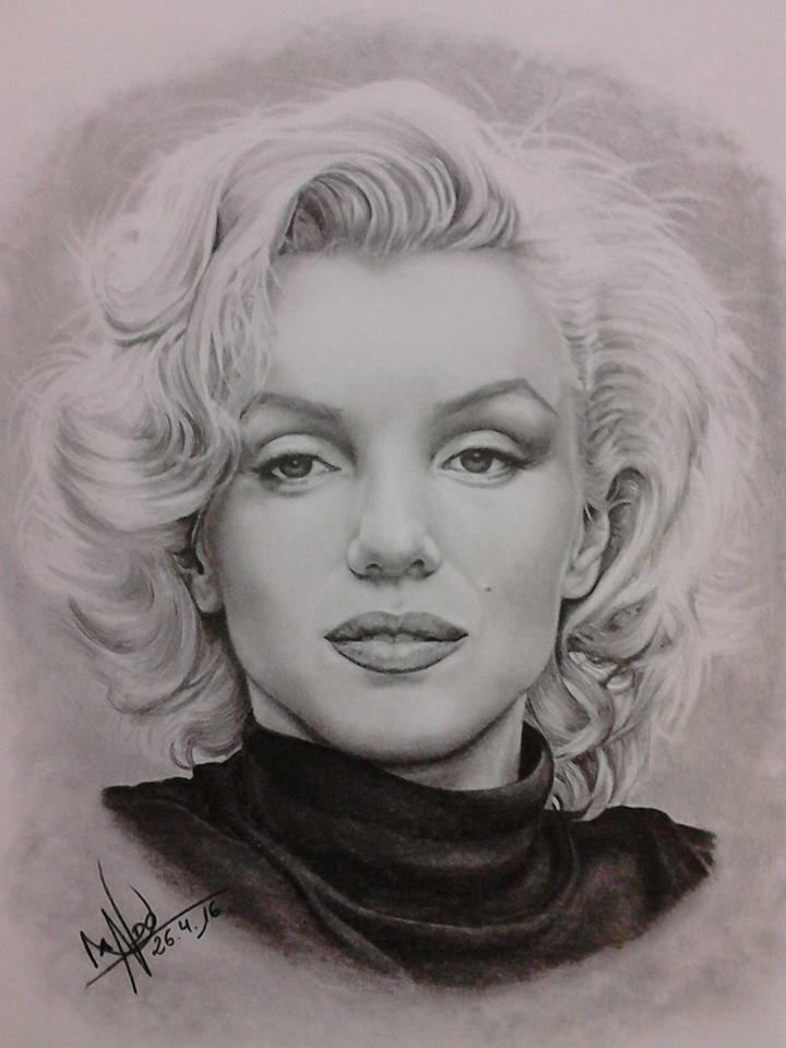 720x960 marilyn in marilyn monroe art - Marilyn Monroe Drawing