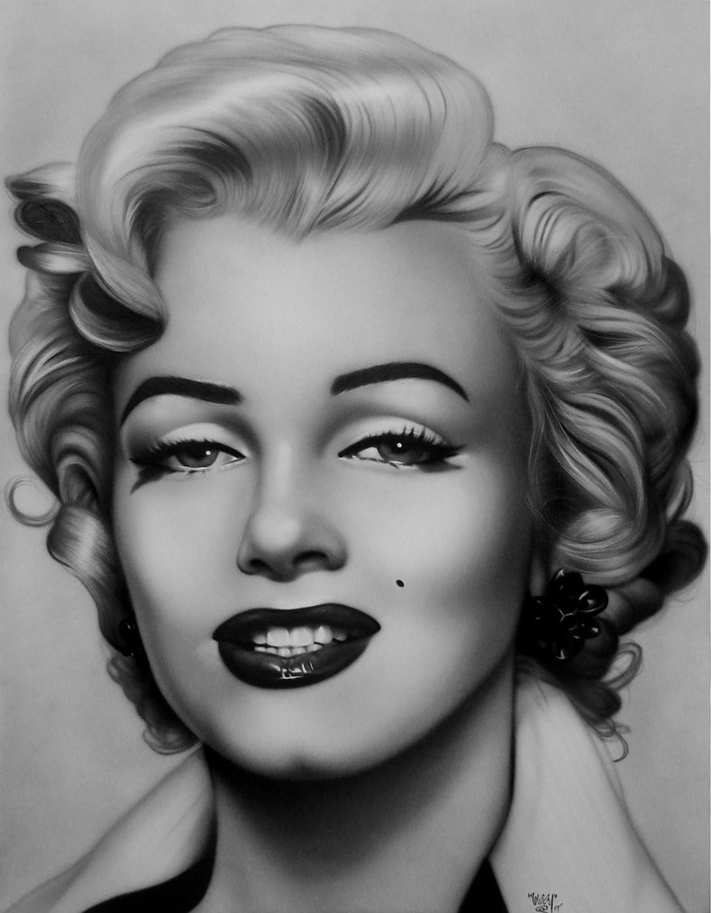 789x1013 Marilyn Monroe Art Drawing Skill - Marilyn Monroe Drawing