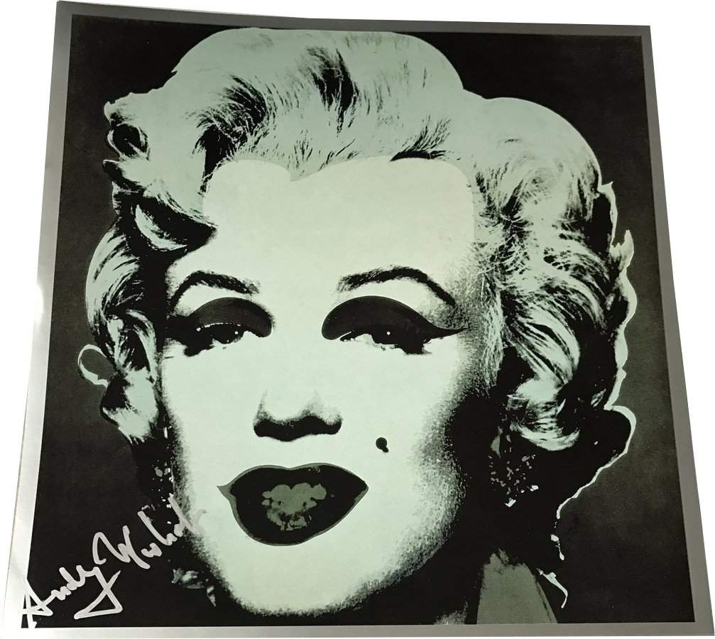 1007x900 Andy Warhol - Marilyn Monroe Drawing Black And White