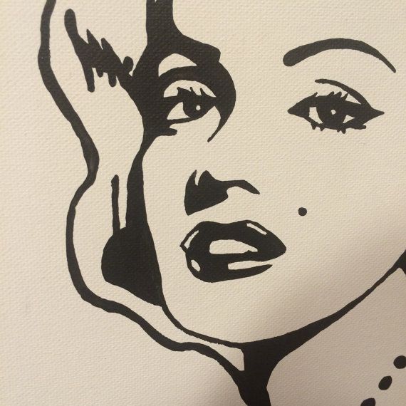 570x570 Marilyn Monroe - Marilyn Monroe Drawing Outline