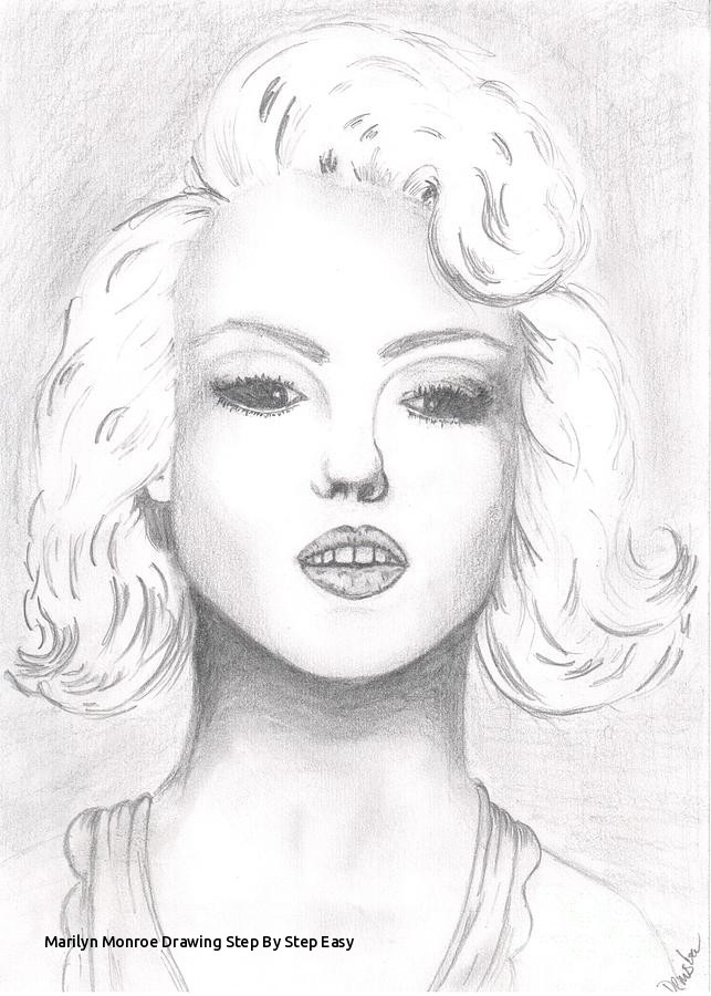 Marilyn Monroe Drawing Pencil Easy at PaintingValley.com | Explore ...