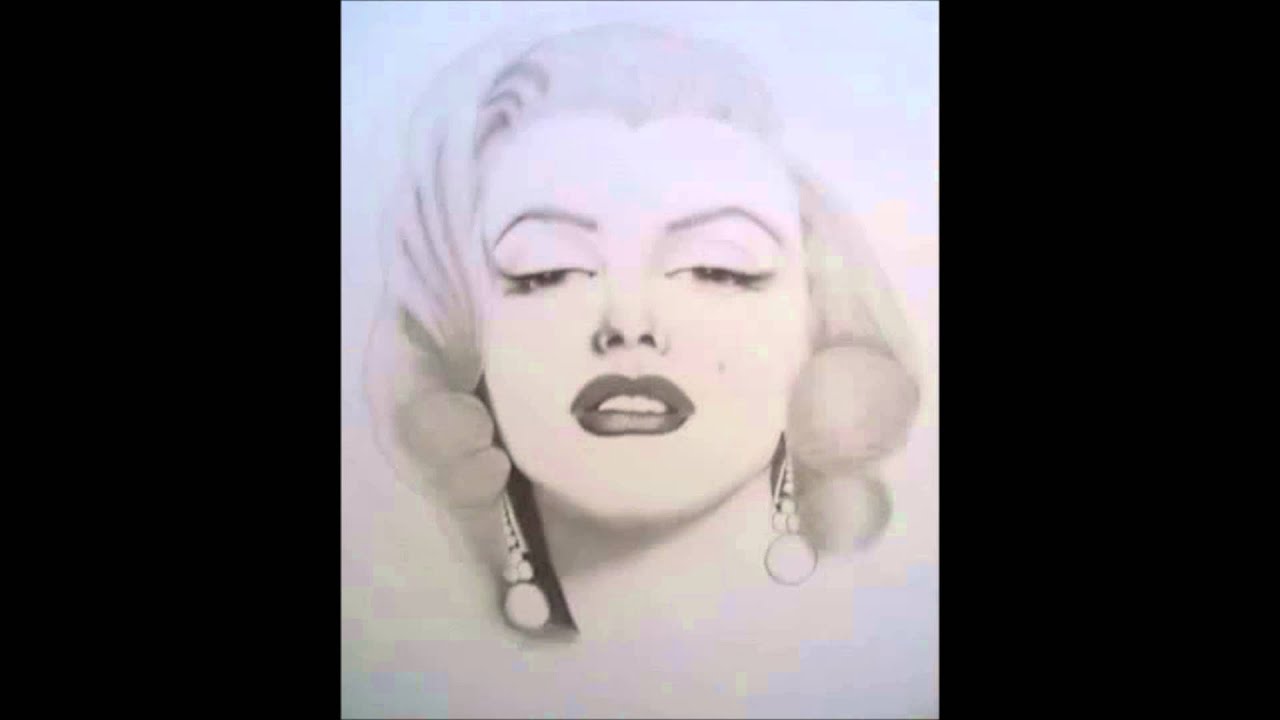 1280x720 Marilyn Monroe Pencil Drawing - Marilyn Monroe Drawing Pencil Easy