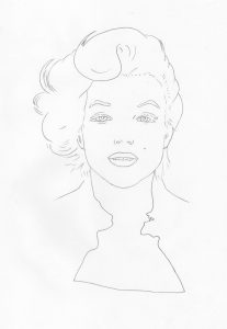 207x300 Draw Marilyn Monroe With Pastel Pencils Colin Bradley Art - Marilyn Monroe Drawing Pencil Easy