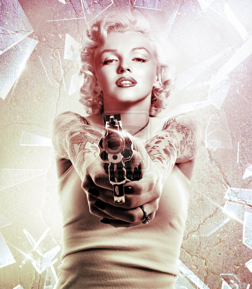 835x956 Gangster Marilyn Monroe Wallpaper - Marilyn Monroe Drawing Tumblr