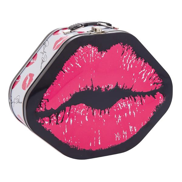 600x600 Marilyn Monroe Lips Shaped Tin Tote Vandor - Marilyn Monroe Lips Drawing