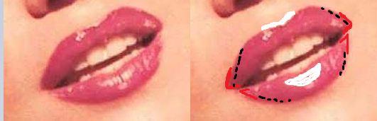 531x171 Marilyn Monroe Makeup How To Step - Marilyn Monroe Lips Drawing