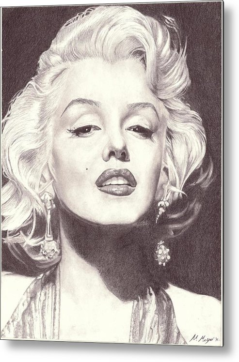 Marilyn Monroe Portrait Drawing at PaintingValley.com | Explore ...