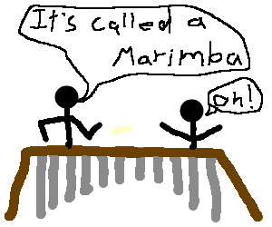 300x250 it's called a marimba drawing - Marimba Drawing