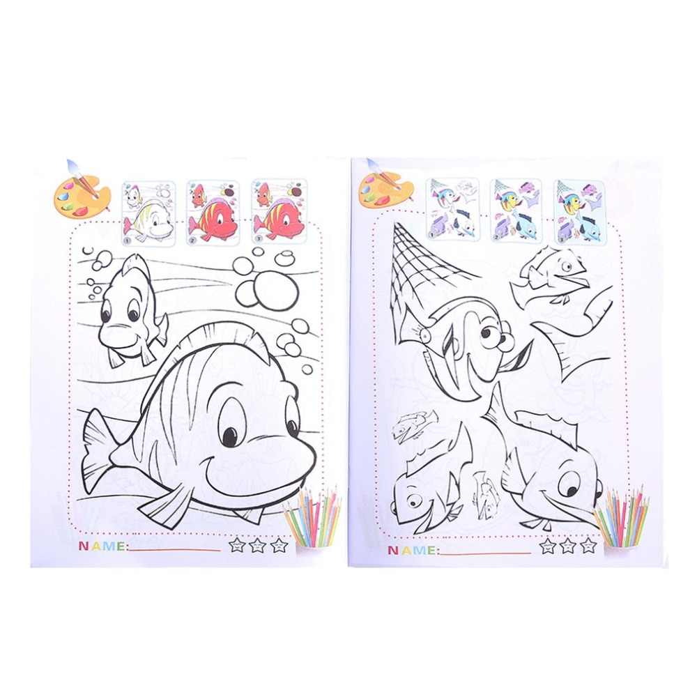 1000x1000 detail feedback questions about marine animals baby drawing book - Marine Animals Drawing