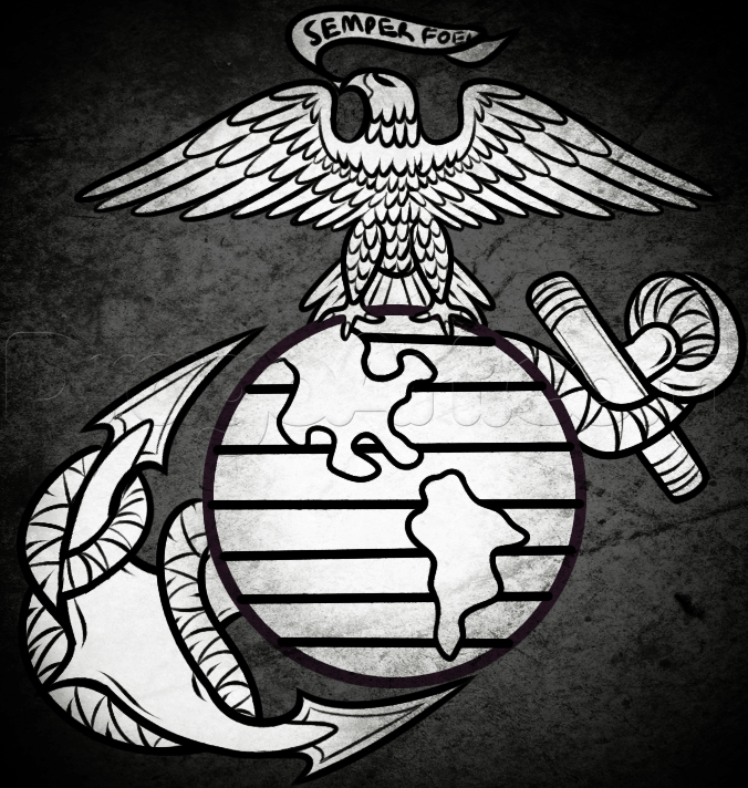 Marine Corps Drawing at Explore collection of