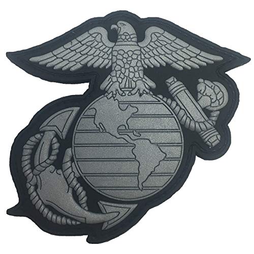 500x500 Marine Corps Patch - Marine Corps Emblem Drawing
