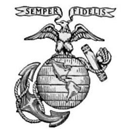 265x265 The American Cowboy Chronicles The Marine Corps Emblem Henry - Marine Corps Emblem Drawing