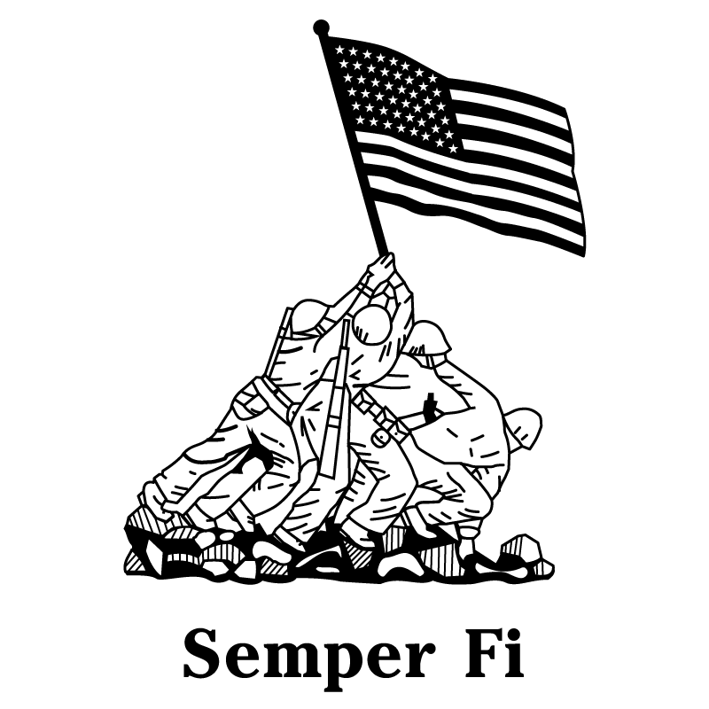 800x800 Usmc Drawing Emblem Transparent Png Clipart Free Download - Marine Corps Emblem Drawing