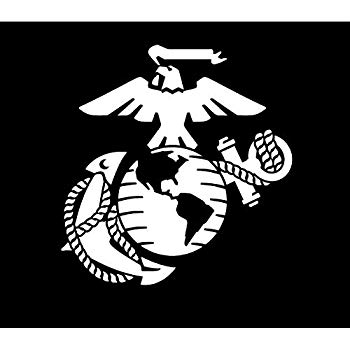 350x350 Marine Corps - Marine Corps Emblem Drawing