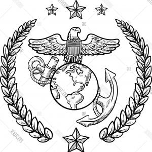 300x300 png rd marine division united states marine corps st soidergi - Marine Corps Logo Drawing
