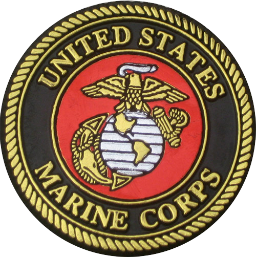 500x502 usmc drawing insignia transparent png clipart free download - Marine Corps Logo Drawing
