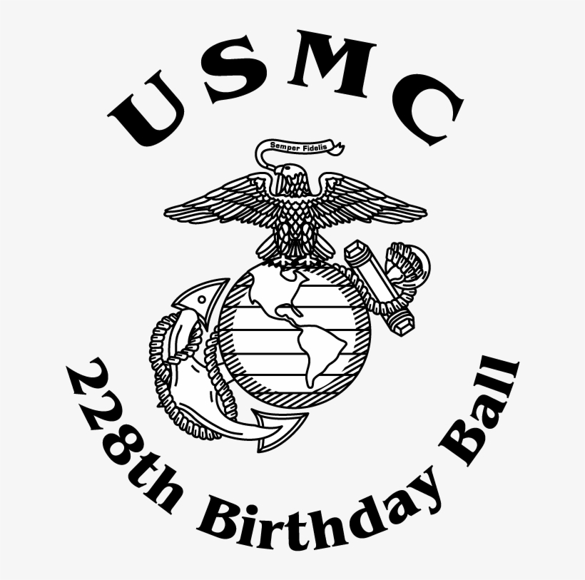 820x813 banner royalty free stock marine corps logo drawing - Marine Corps Logo Drawing