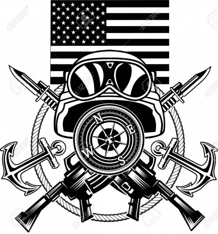 728x781 good marine corps symbol vector shopatcloth exceptional - Marine Corps Logo Drawing